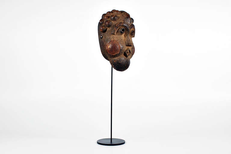 Folk Art Bangwa Mask from Cameroon For Sale