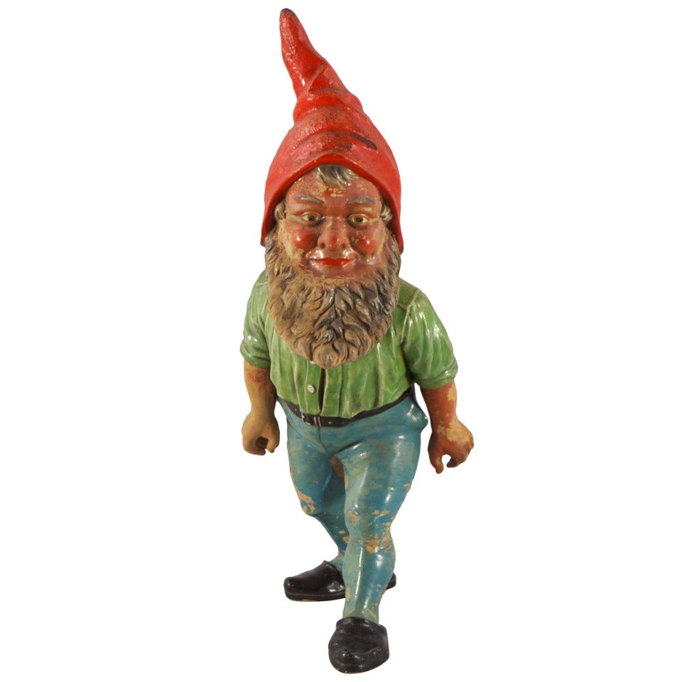 Antique Garden Gnome