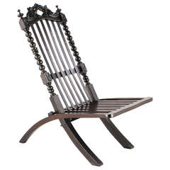 Deck Chair from Early 20th Century, Northern Germany
