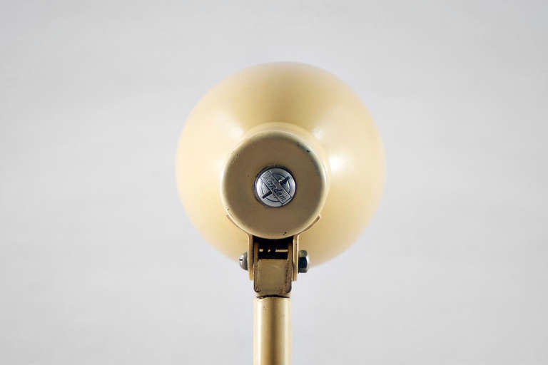 Marianne Brandt Bedside Lamp 1928 by Koerthing & Mathiesen, Kandem For Sale 2