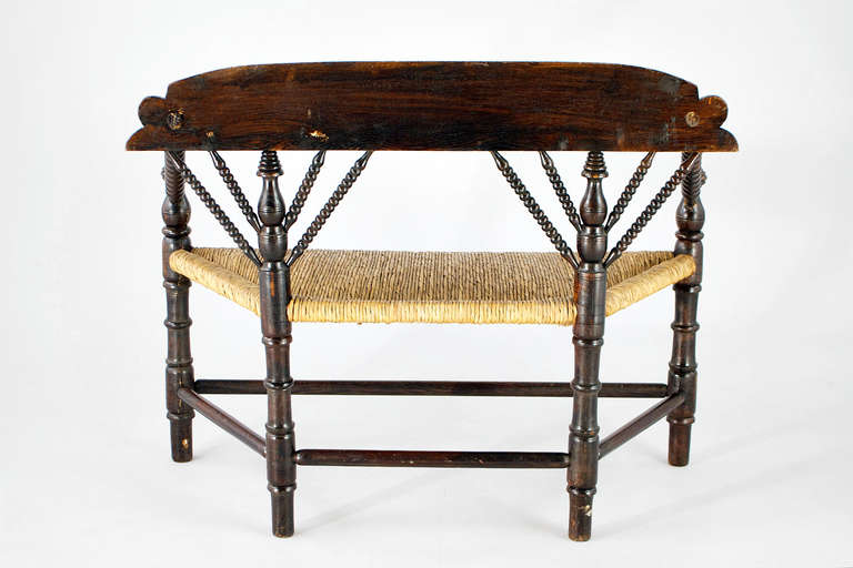 Worpsweder Bench, 19th Century in Perfect Condition For Sale 3