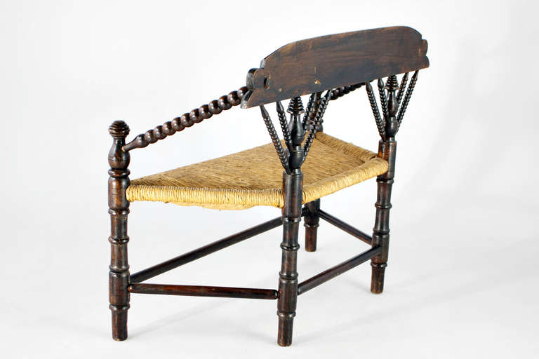 Worpsweder Bench, 19th Century in Perfect Condition For Sale 2