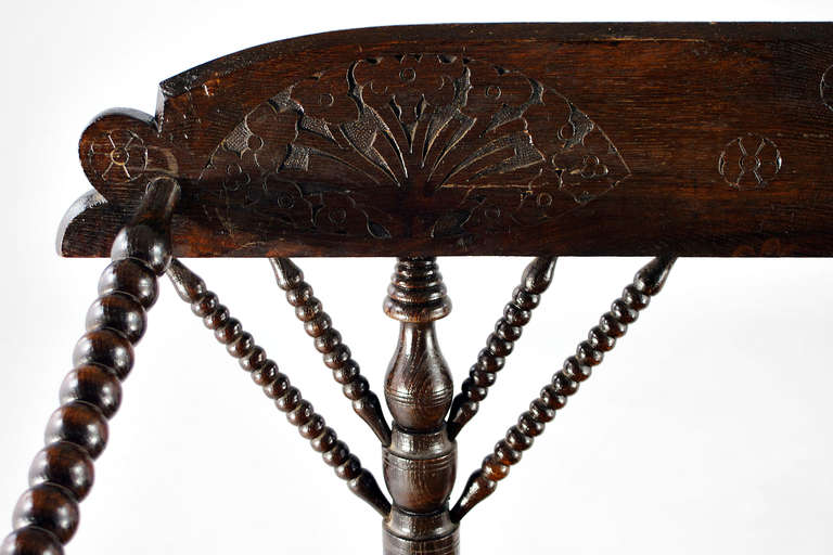 Worpsweder Bench, 19th Century in Perfect Condition For Sale 4