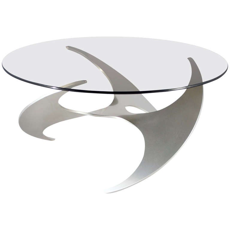 Coffee Table "Propeller", Knut Hesterberg for Roland Schmitt For Sale