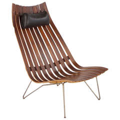 Vintage Hans Brattrud, Scandia Lounge Chair
