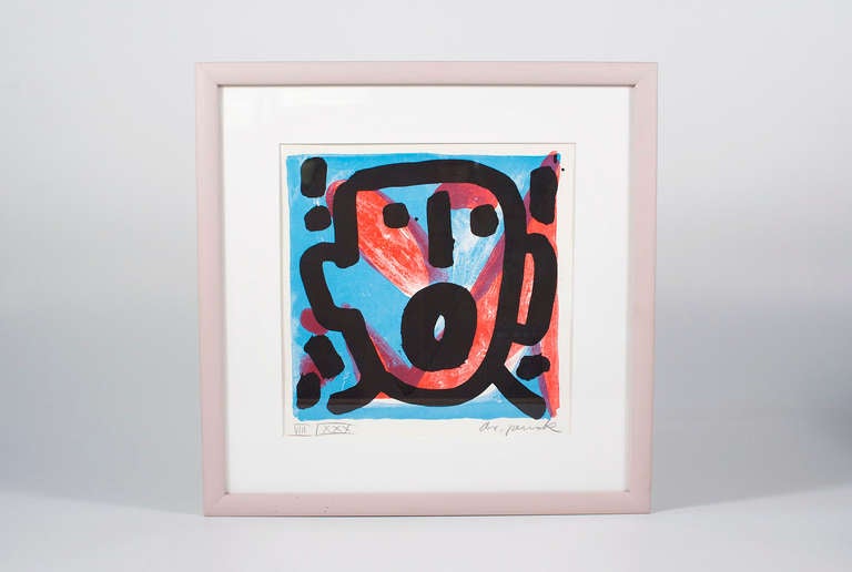 Four Limited Lithographs from A. R. Penck, Four short Operas from Berg/Gumpert For Sale 4