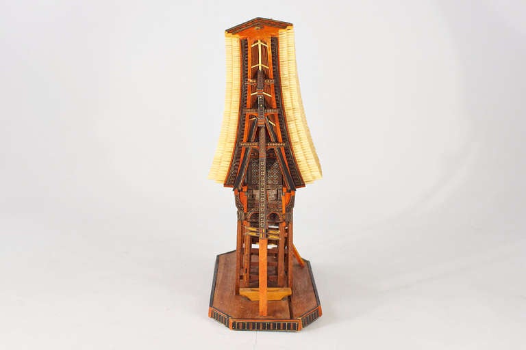 Japonisme Architectural Model Of Early Japanese Farmhouse For Sale