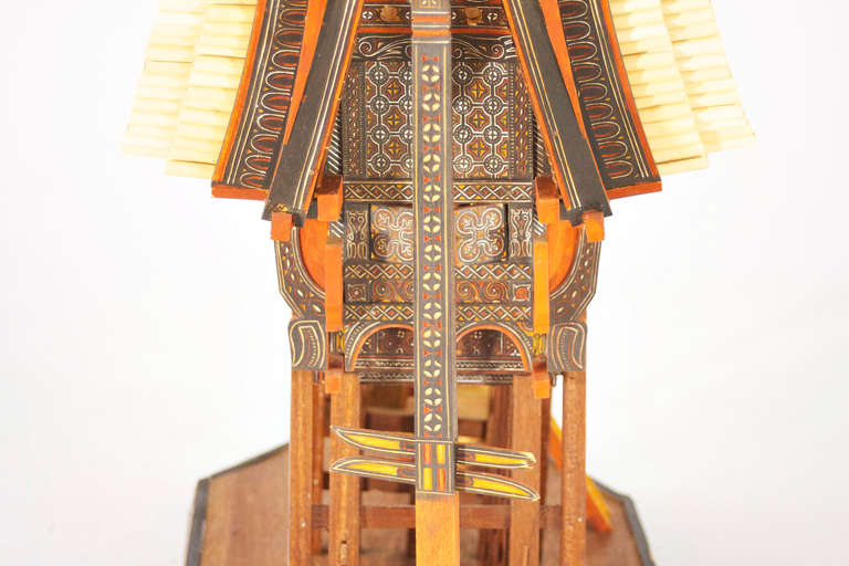 Architectural Model Of Early Japanese Farmhouse For Sale 4