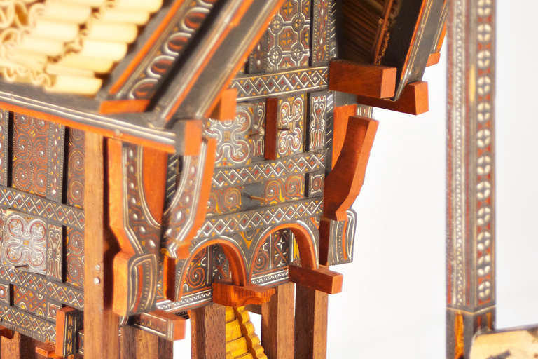 Architectural Model Of Early Japanese Farmhouse For Sale 3