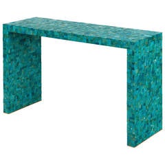Turquoise Console Table by Kam Tin 7