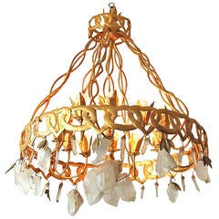 "Hearts" Chandelier by Robert Goossens, Paris