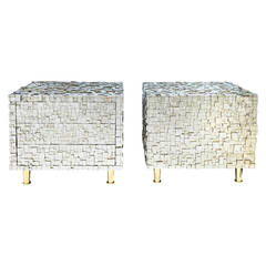 Pair of Bedside Tables by Kam Tin