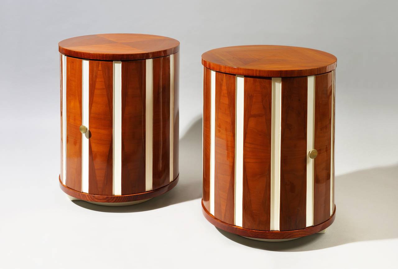 Pair of bedside tables, 