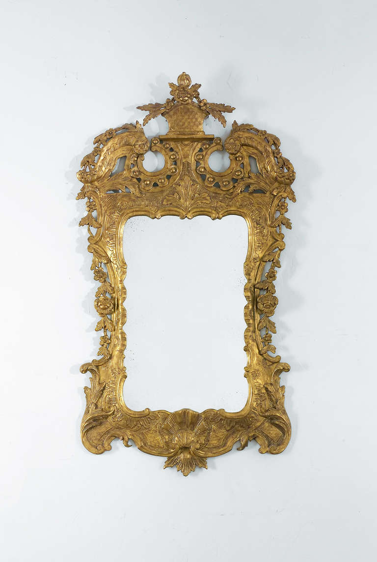 Rococo Style 22K Gilt Frame