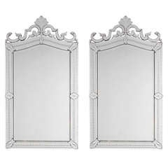 20th Century Venetian Style Mirrors with Punties