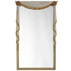 Louis XVI Drape Mirror