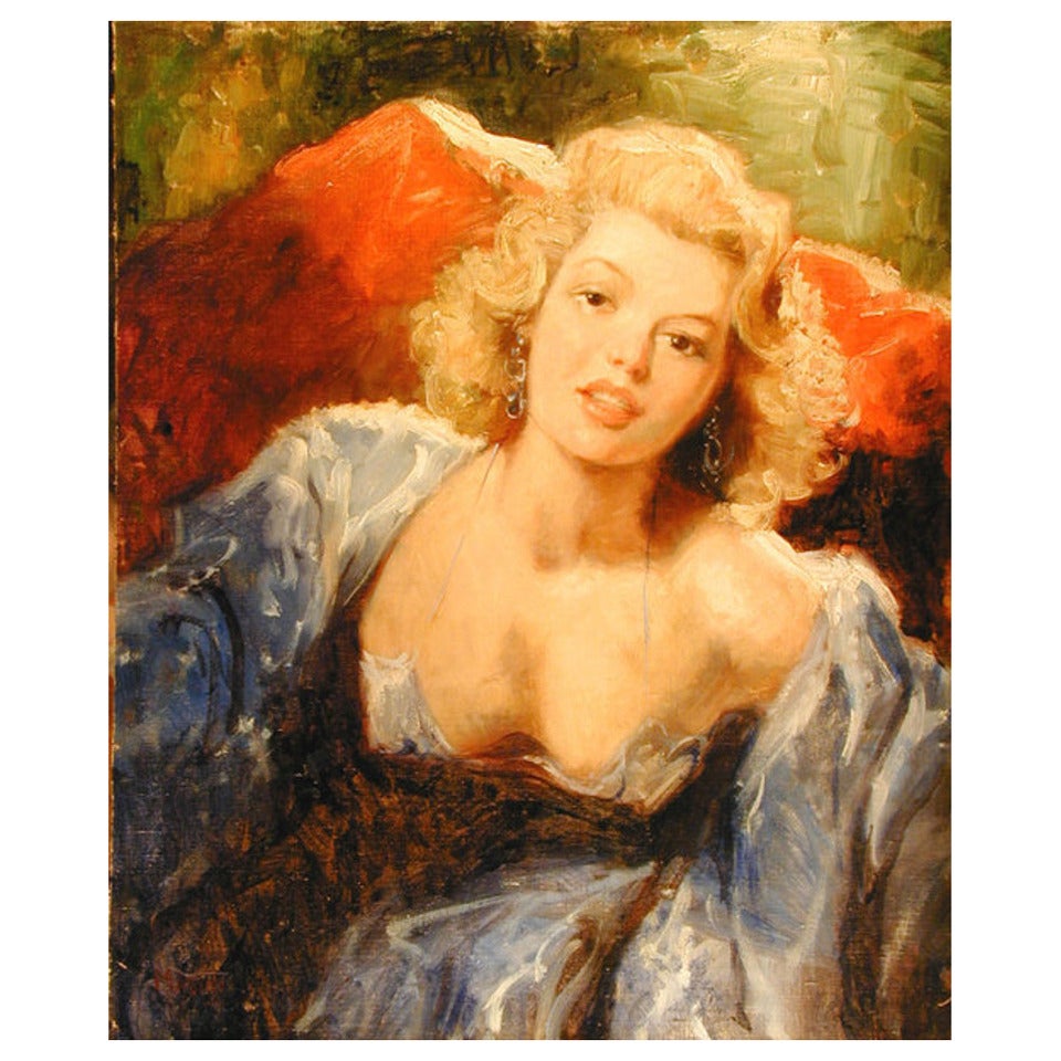 Portrait of Jayne Mansfield For Sale