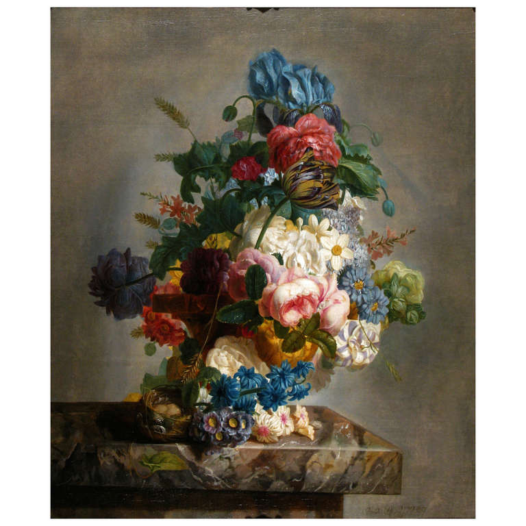 Still Life of Flowers For Sale