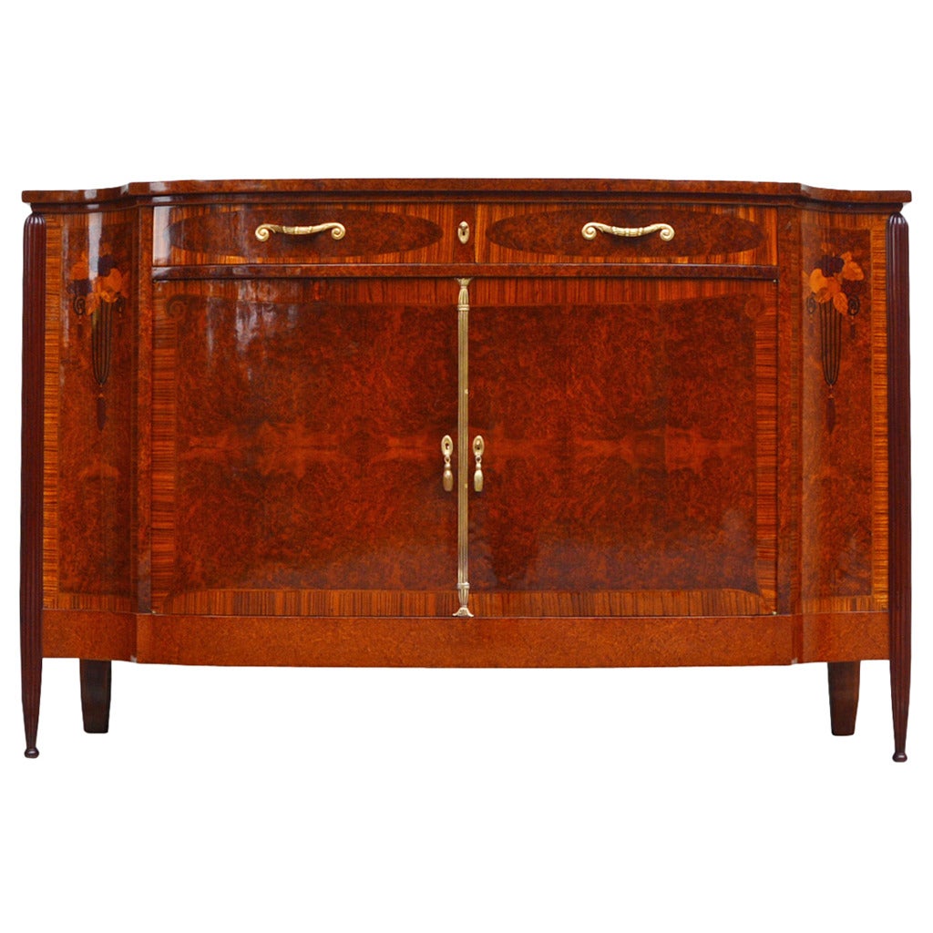 Art Déco Period Sideboard Attributed to Paul Follot, Paris 1920s For Sale