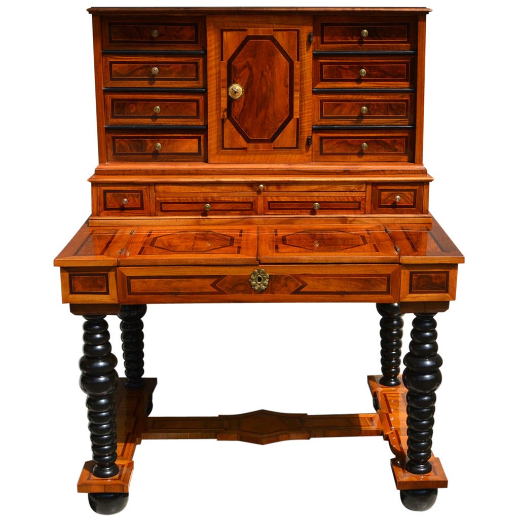 Baroque Period Tabernacle Desk, Würzburg, 1790s For Sale