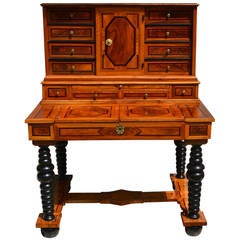 Antique Baroque Period Tabernacle Desk, Würzburg, 1790s