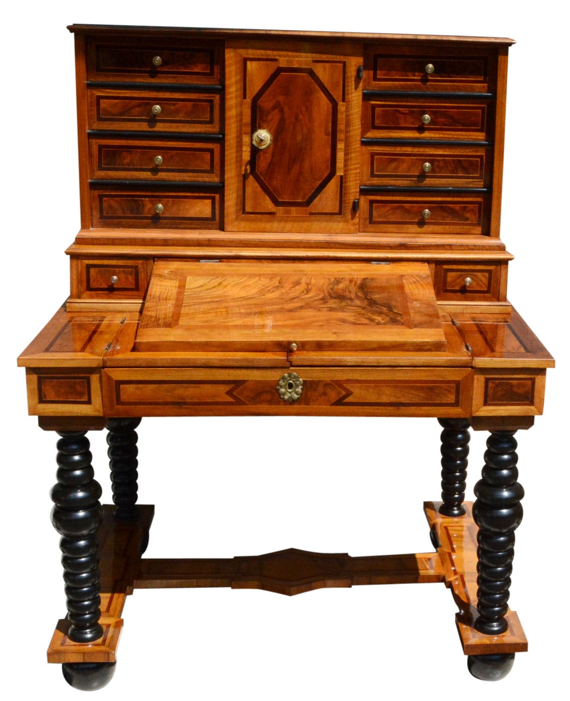 Baroque Period Tabernacle Desk, Würzburg, 1790s For Sale 3