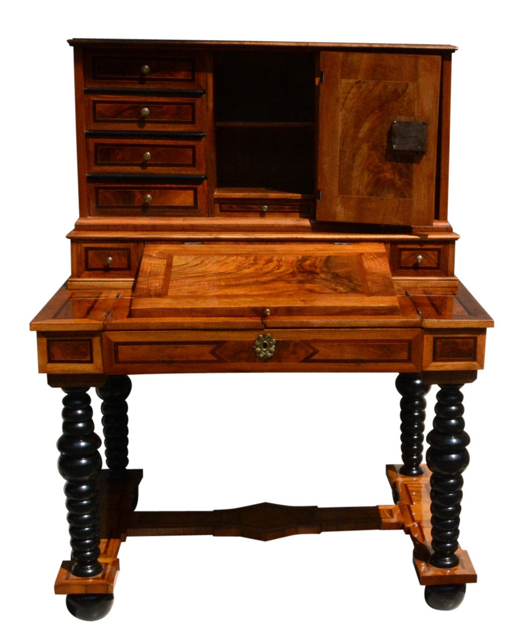 Baroque Period Tabernacle Desk, Würzburg, 1790s For Sale 4