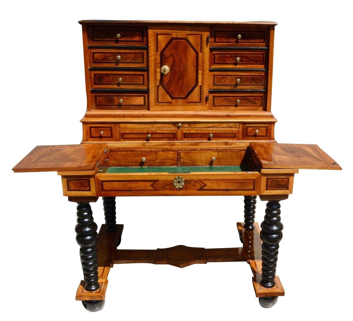 Baroque Period Tabernacle Desk, Würzburg, 1790s In Excellent Condition For Sale In Kiel, Schleswig-Holstein