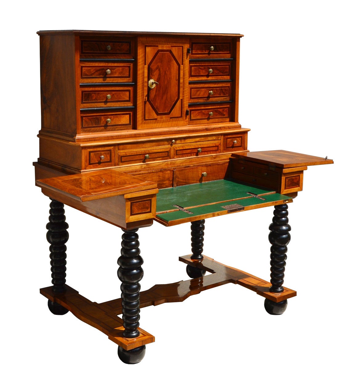 Late 18th Century Baroque Period Tabernacle Desk, Würzburg, 1790s For Sale