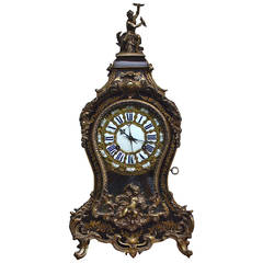 Rare Louis XV Period Table Clock, François Goyer, 1750s