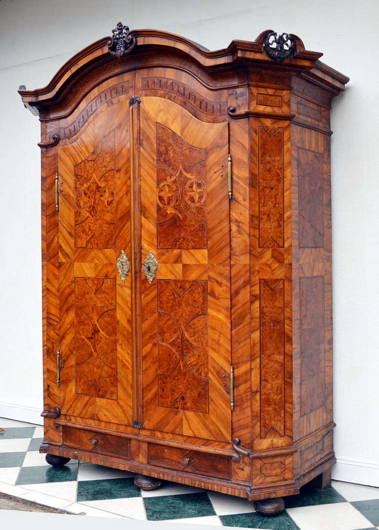 Original Baroque Cabinet from Munich, circa 1720