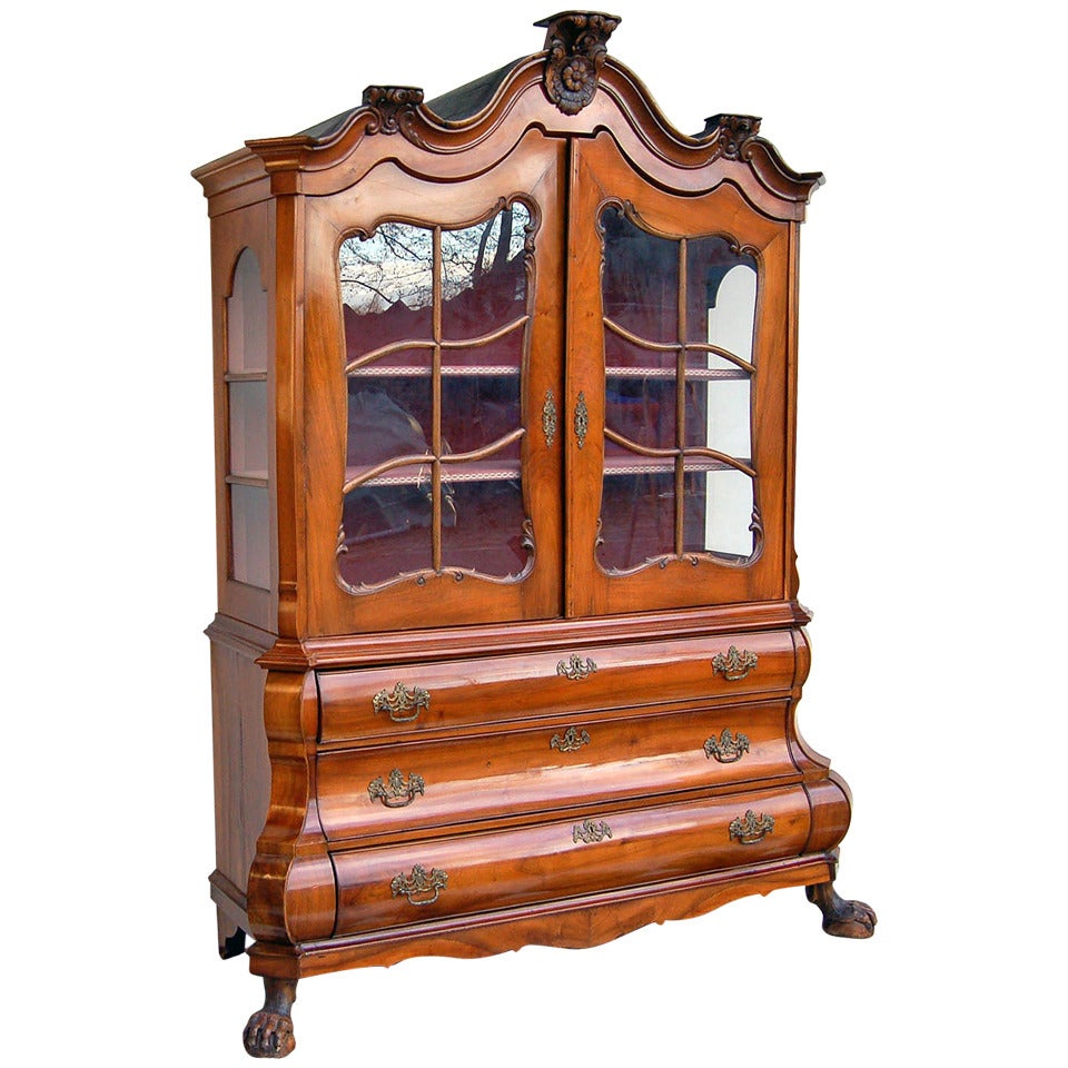 Dutch Baroque Composite Dresser, 1800s For Sale