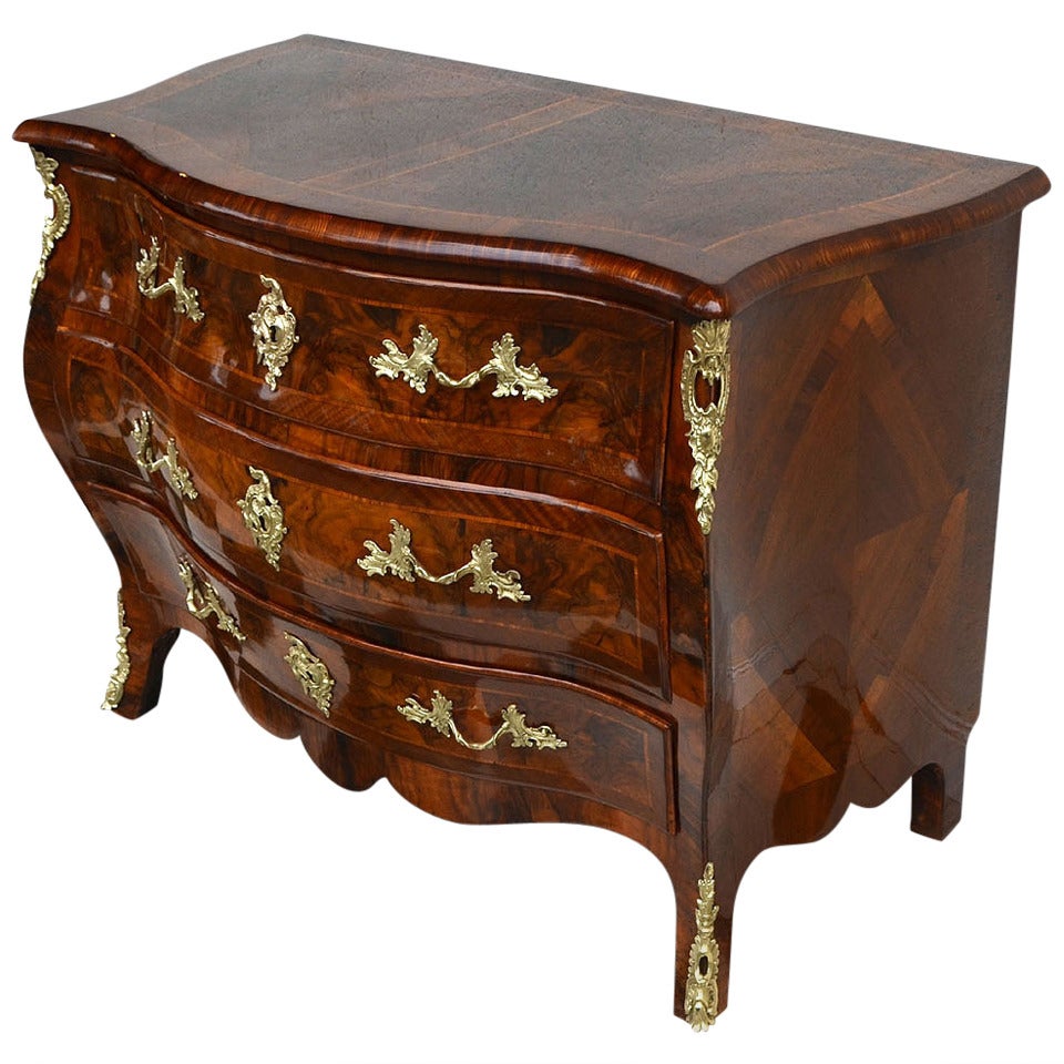 Luxurious Swedish Baroque Dresser For Sale
