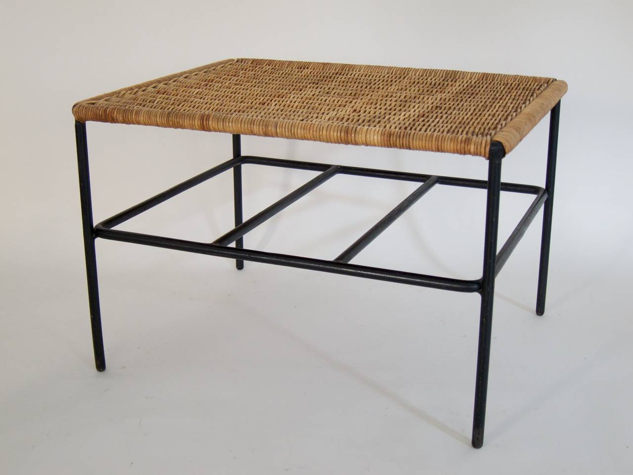Steel Coffee Table by Carl Auböck For Sale