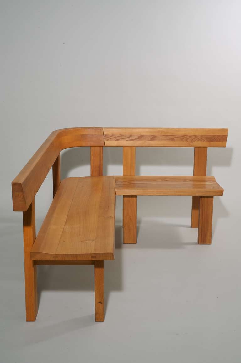 Dining Set by Pierre Chapo 2