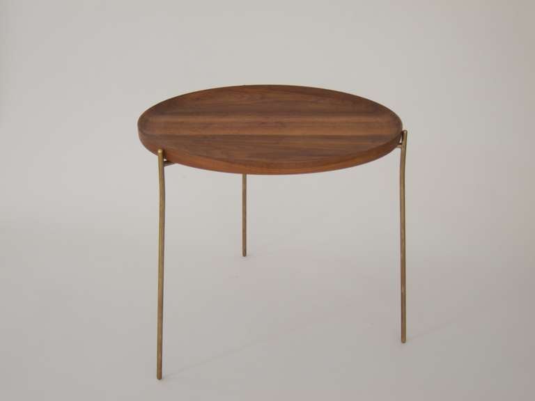 Austrian Small Table by Carl Auböck For Sale