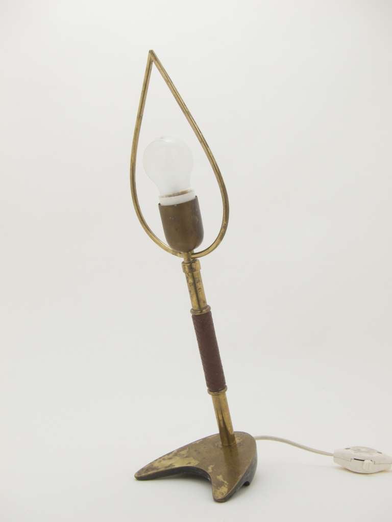 Mid-20th Century Table Lamp by Carl Auböck