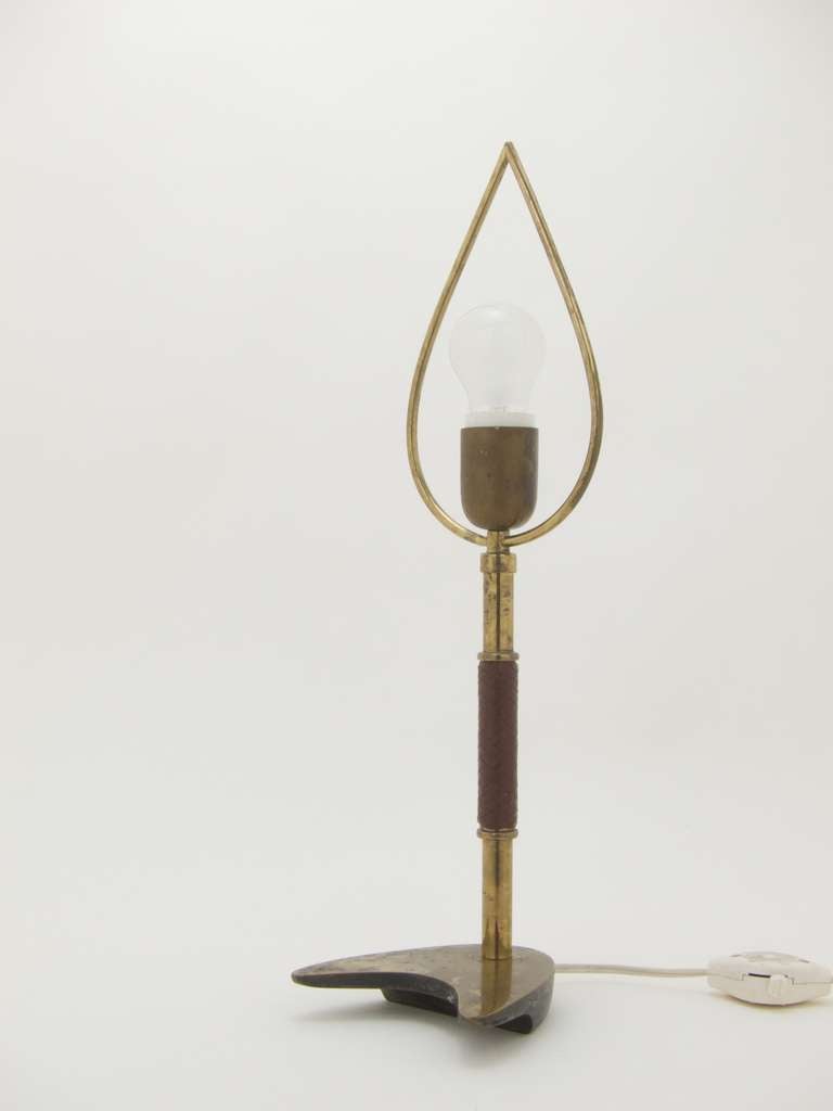 Table Lamp by Carl Auböck In Good Condition In Vienna, AT