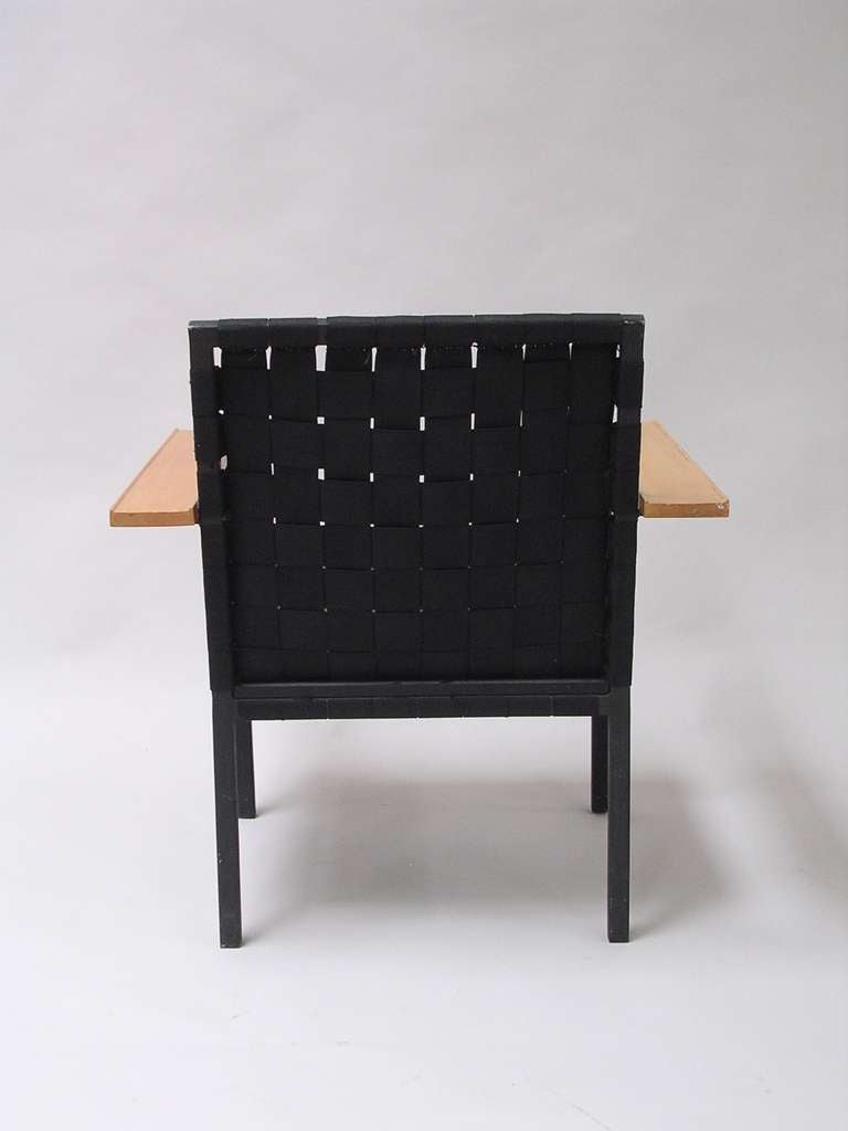 Steel Armchairs by Professor Carl Auböck For Sale