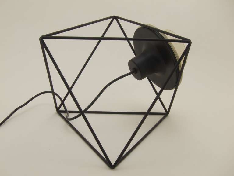 Mid-20th Century Table Lamp Progetto Poliedra by Felice Ragazzo