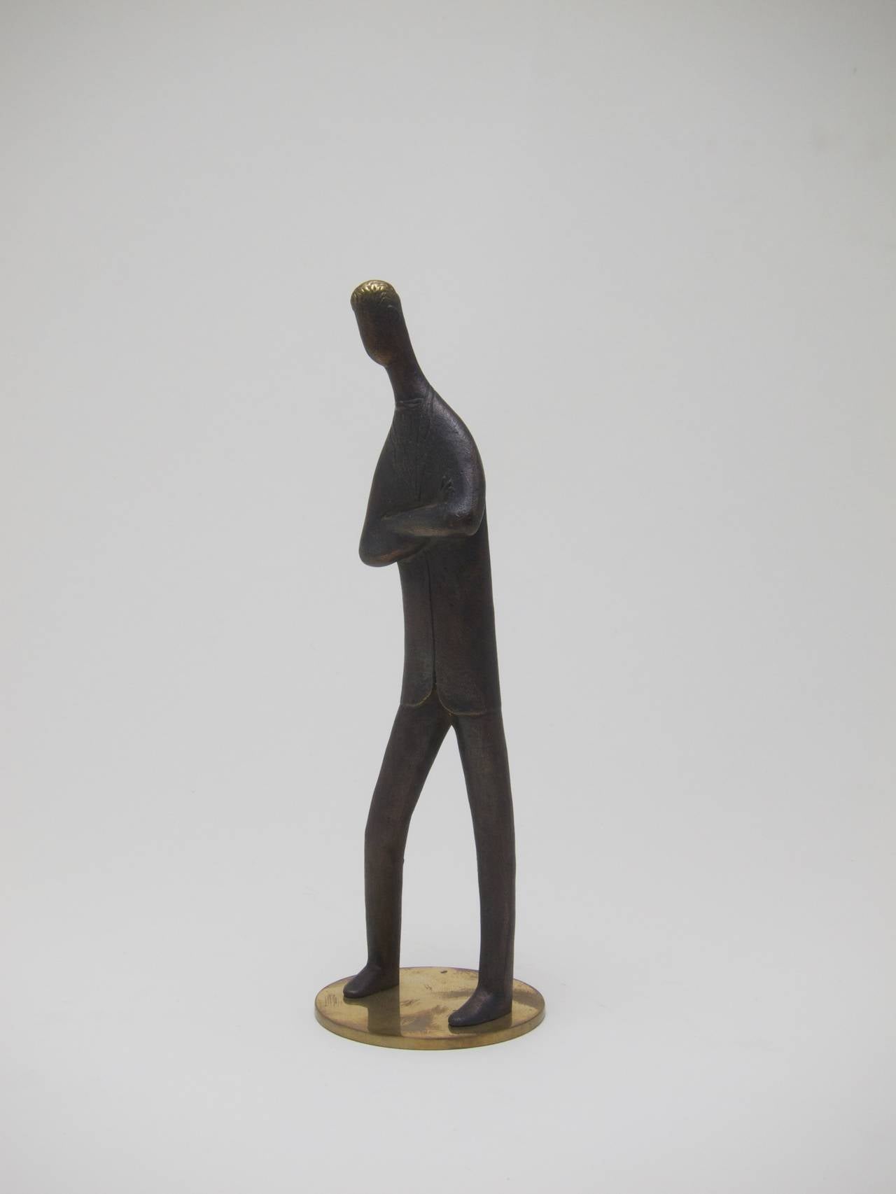 Male Figure by Carl Auböck