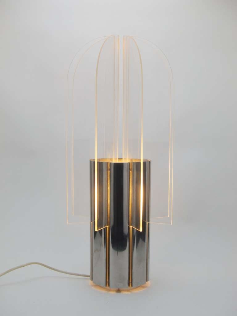 Tischlampe, „Cactus“, von G. Bassi (Italienisch)