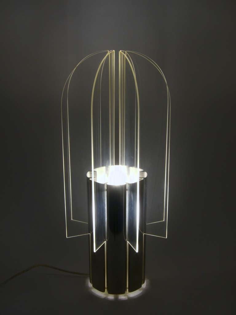 Tischlampe, „Cactus“, von G. Bassi 1