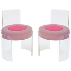 Pair of Chairs for the Discotheque II Grifoncino