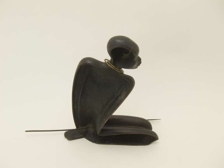 African Hunter by Karl Hagenauer For Sale 1