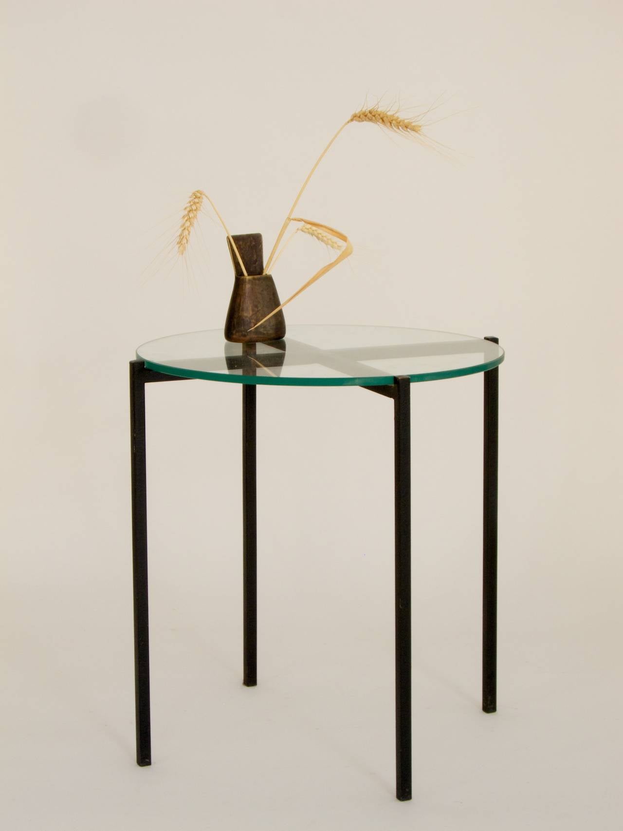 Painted Side Table by Carl Auböck