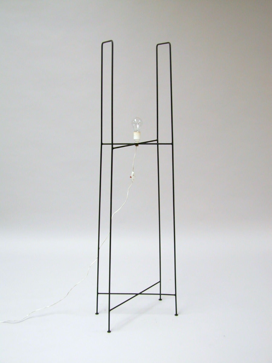 Vintage Floor Lamp by Carl Auböck In Good Condition In Vienna, AT