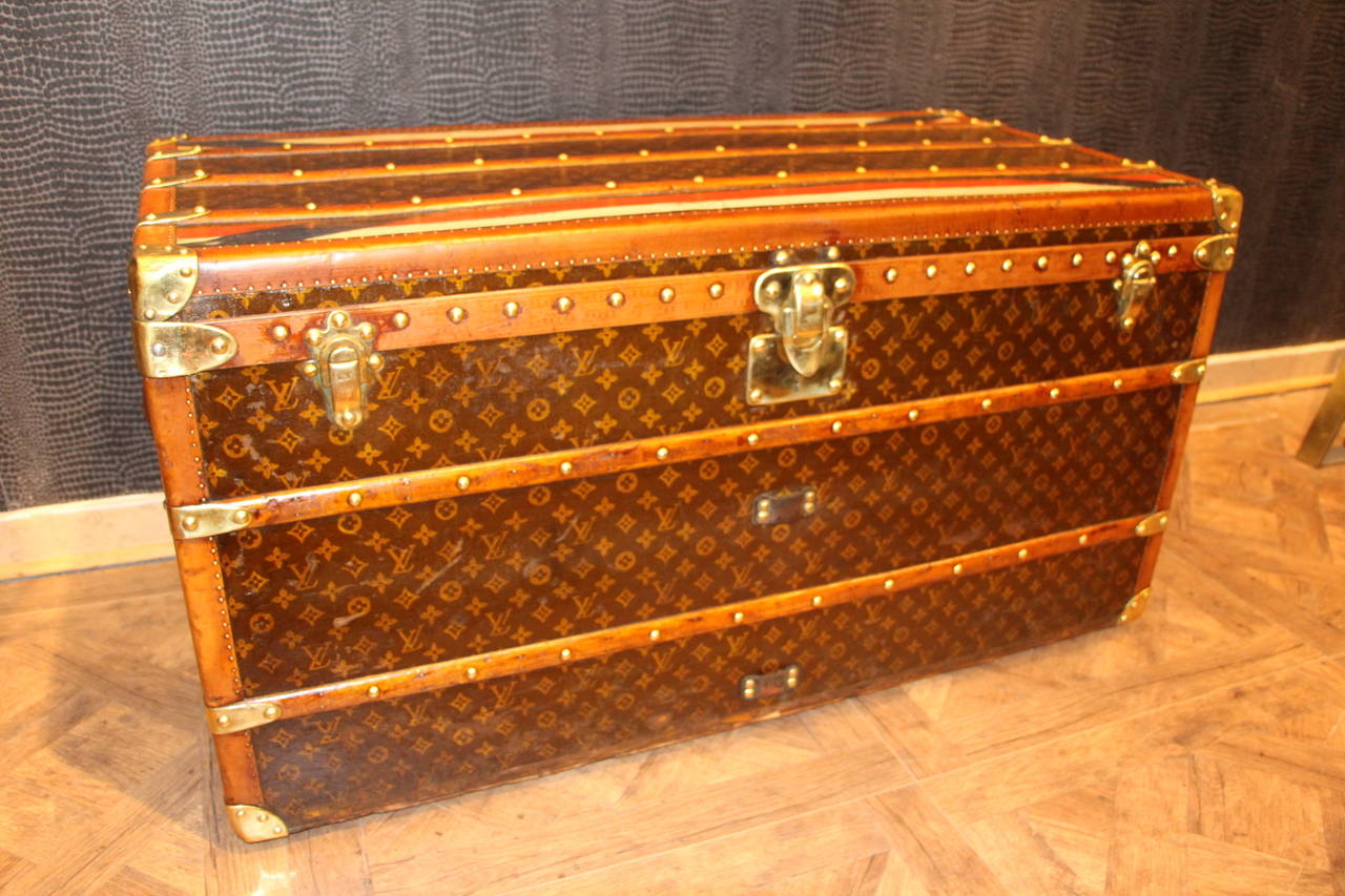 French 1920s Louis Vuitton Courier Trunk