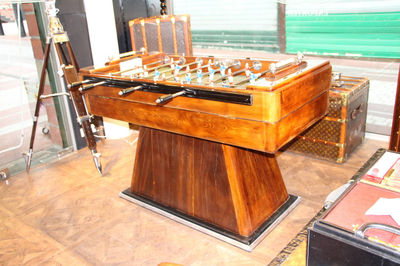Magnificent French Foosball Table In Good Condition In Saint-Ouen, FR