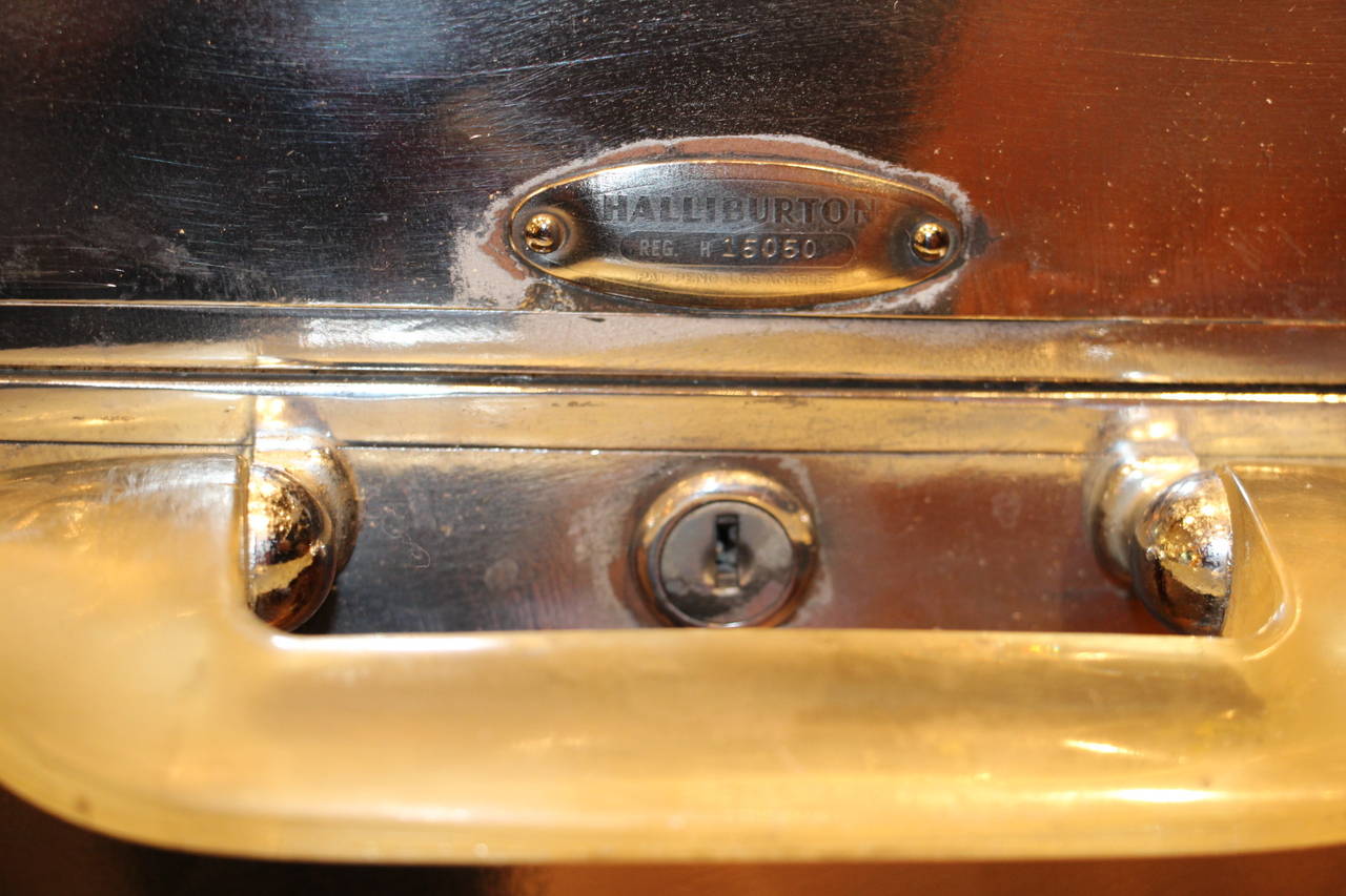 Polished Aluminum Suitcase by Halliburton 1